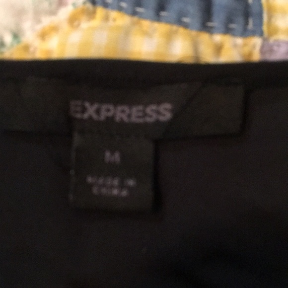 Express Open draped neckline mini dress - Picture 5 of 6